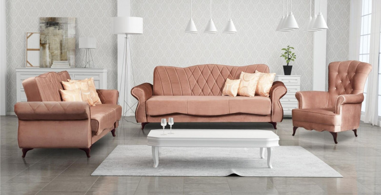 Canapé-lit Rembourrage Canapé Canapés Trois places Textile nouveau Canapé 3 Places Canapés Sofa