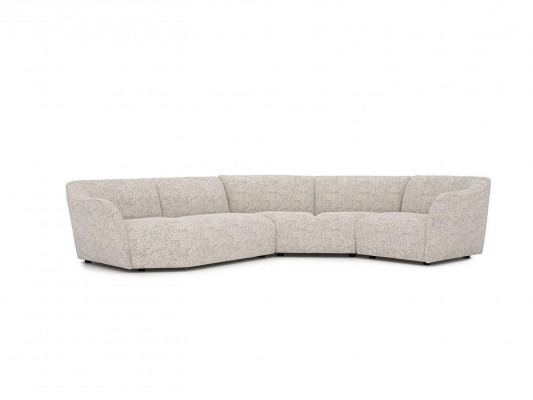 Canapé en forme de U Suite de rembourrage de canapé Salon Design Canapé d'angle nouveau Table basse