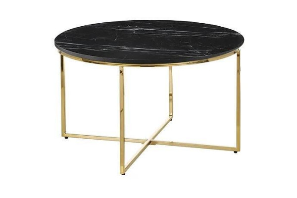 Table basse de salon en matériaux de haute qualité ronde nouvelle table moderne