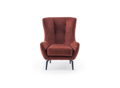 Chesterfield Design Canapé Moderne de Luxe 1 Place en Tissu pour Salon Salle de Séjour