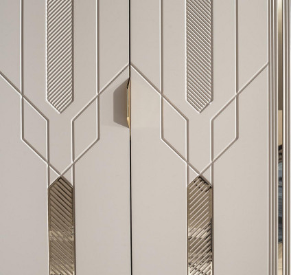Armoire élégante Armoire de luxe Armoire moderne Mobilier de chambre à coucher Nouveauté