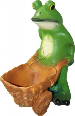 Conception Grenouille Figure Statue de Jardin Sculpture Figures Sculptures Décoration c652