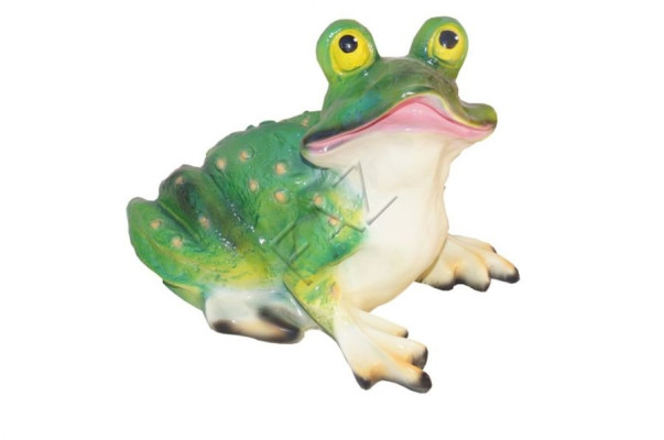 Figure de grenouille de design Statue de jardin Sculpture Figures Sculptures Décoration c807