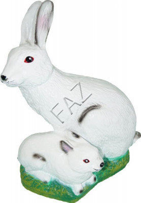 Conception Figurine Lapin Statue de Jardin Sculpture Figures Sculptures Nouvelle Décoration c648