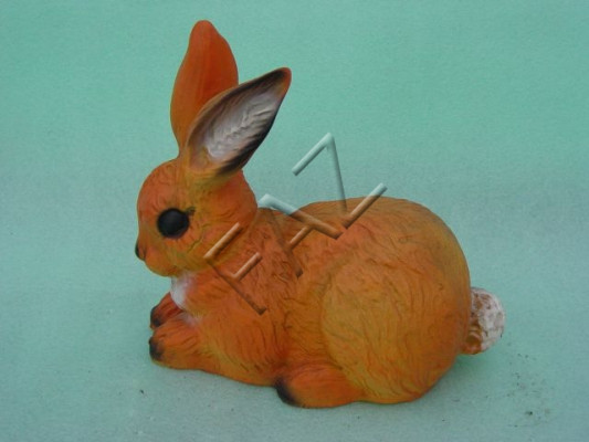 Conception Lapin Figure Jardin Statue Sculpture Figurines Sculptures Décoration nouvelle c437