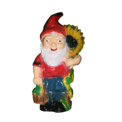 Décoration de maison de jardin Figurine Statue Sculptures Figures décoratives Nain Artisanat M17