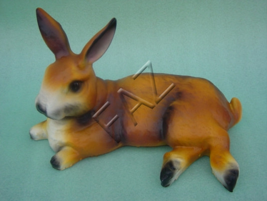 Conception de la figure de lapin statue de jardin sculpture figures décoratives sculptures décoration nouvelle c400