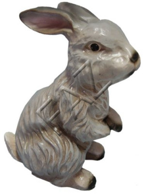 Conception Lapin Figurine Jardin Statue Sculpture Figures Sculptures Décoration c89a