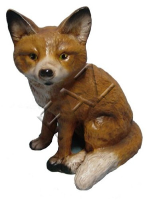 Concevoir une figurine de renard pour le jardin, statue, sculpture, figures, sculptures, décoration, nouvelle décoration