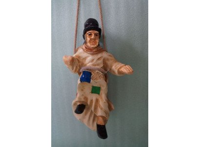 Conception de la figure de balançoire de la sorcière Baba Yaga Statue Sculpture Figures Sculptures Statues