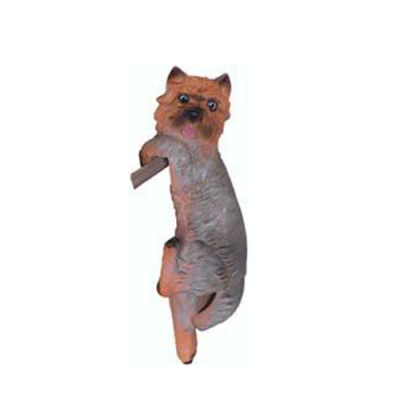 Figure de chien suspendu Statue Sculpture Décoration de jardin 24cm Figures Statues Sculptures
