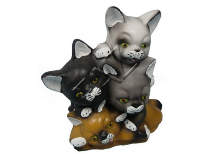 Conception Chat Figure Statue de jardin Sculpture Figures Sculptures Décoration nouvelle