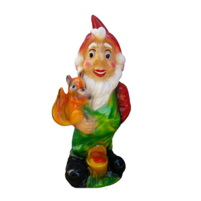 Décoration de maison de jardin Figurine Statue Sculptures Figurines décoratives Nain Artisanat N40