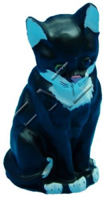 Conception Statue de Chat Sculpture de Jardin Figurines Sculptures Décoration nouvelle C118