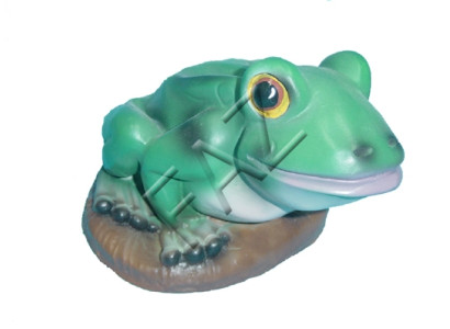 Figure de grenouille de design Statue de jardin Sculpture Figures Sculptures Décoration c115