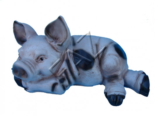 Conception de statue de jardin en forme de cochon Sculptures de figurines Sculptures Décoration c374