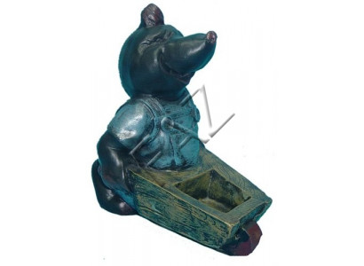 Statue de la taupe Chiffres Statues Sculpture Décoration de jardin Figure décorative Pots nouveau