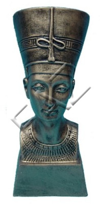 Conception de la nouvelle décoration de sculptures de statues de pharaon égyptien.
