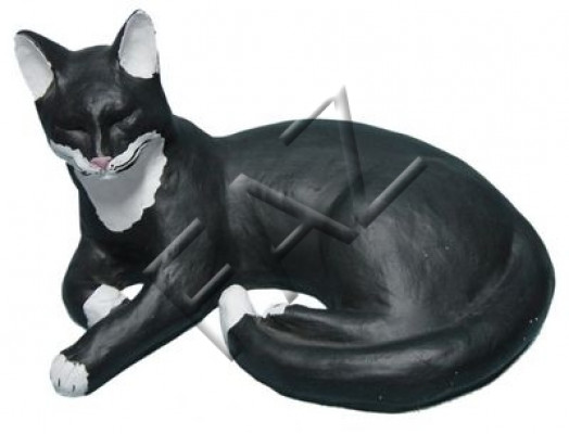 Conception Statue de chat Figurine Statue de jardin Sculpture Figures Sculptures Décoration C345 nouveau