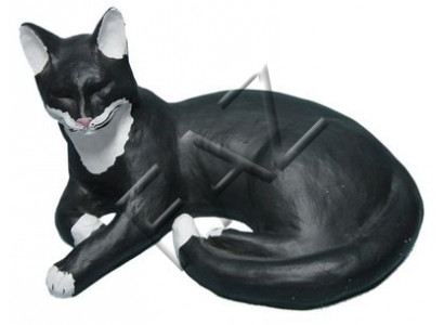 Conception Statue de chat Figurine Statue de jardin Sculpture Figures Sculptures Décoration C345 nouveau