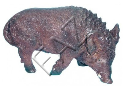 Statue de jardin en forme de sanglier en sculpture de figurines de sculptures de décoration de nouveau!