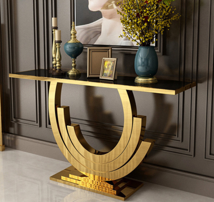 Table console Design Bois Buffet Table Console Tables Console de luxe