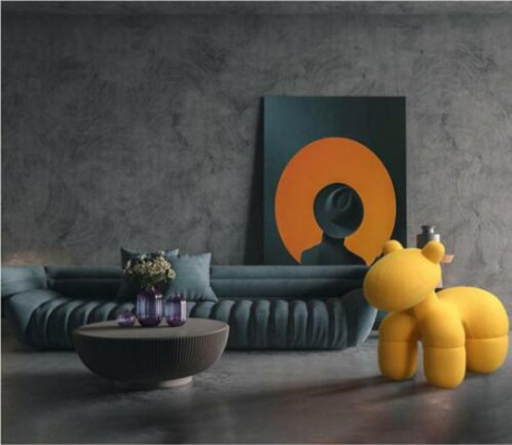 Chaise de poney pour enfants Design moderne Chaise de poney pour salon Chambre