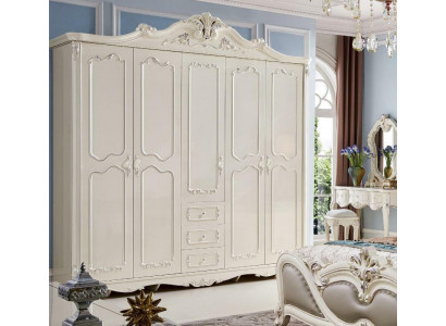Armoire de style Baroque Antique Rococo Armoires de chambre en bois massif neufs