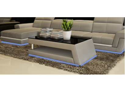 Table d'appoint de canapé en verre design moderne Tables de salon Table basse