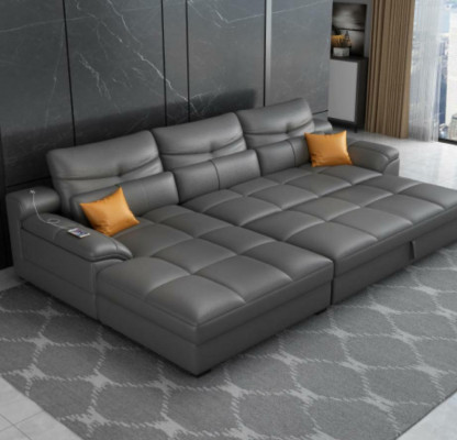 Canapé Canapé canapé d'angle en forme de U Rembourrage Moderne Siège de détente de luxe Mobilier Salon paysager