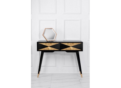 Table console Commode Table d'appoint Bois Moderne Luxe Design en or
