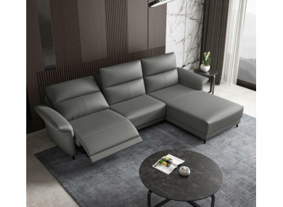 Suite Canapé d'angle en L Rembourrage Moderne Siège Relaxant Meuble de luxe Paysage vivant neuf