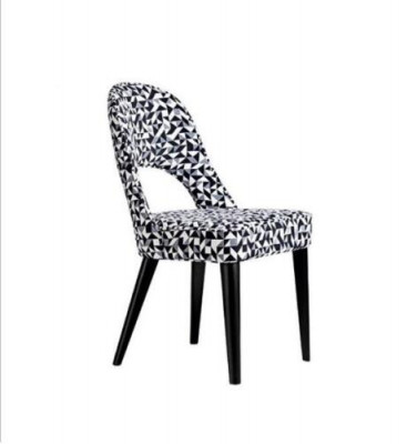 Chaise de salle à manger Chaise Fauteuil Place Assise 1 Place Fauteuil en tissu Moderne Salle à manger Bois