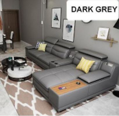 Canapé d'angle moderne en forme de L Canapé d'angle rembourré Canapé d'assise Canapé Sofas Paysage de vie Nouveau sofa