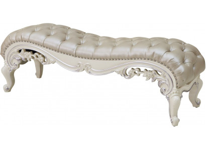 Revêtement de siège Tabouret de siège Tissu Tabouret en bois Style Tabouret Designer Chesterfield