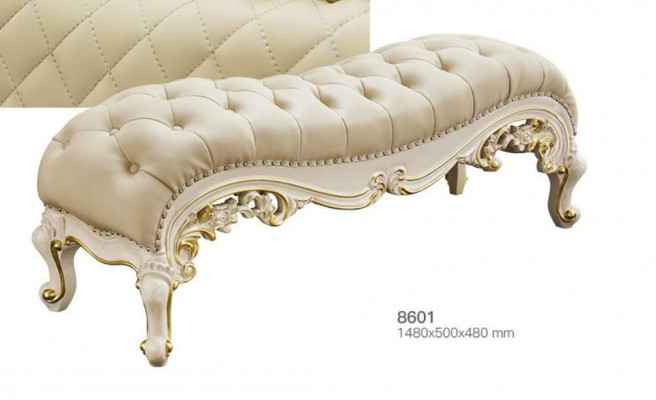Revêtement de siège Revêtement de tabouret Tabouret de siège Tabouret Cuir Bois Style Designer Chesterfield