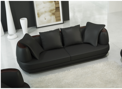 Meubles Design Canapé Coch 3 Places Canapés Rembourrés Salon Décoration Sofas