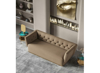 Paysage vivant Relax Siège Design Canapé Lounge Canapés Textile Canapé 3 places