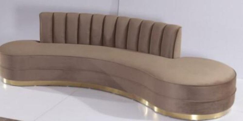 Canapé relaxant rond Canapés de luxe Canapé rond 3 places Canapés ronds Coin ovale nouveau