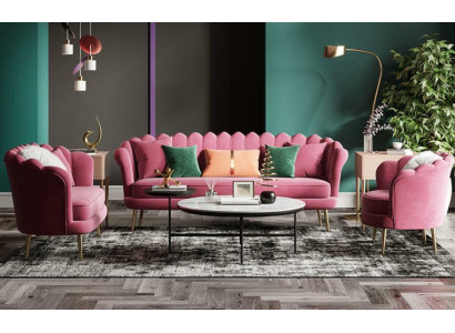 Canapé Mobilier Relax Siège Design Canapé Lounge Canapés Textiles Canapé 3 Places Velours neuf