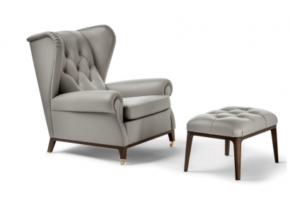 Suite Moderne TV Relax 2 pièces. Fauteuil repose-pieds Côté