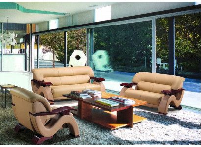 Ensemble de canapé design moderne Ensemble de canapé Canapé Revêtement de canapé Canapés en cuir de luxe
