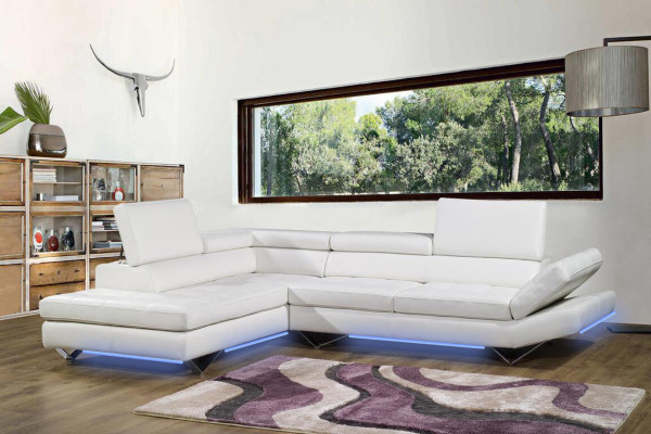 Multifunktions-Ecksofa Sofa Polsterecke Ledersofa Sofas Couches