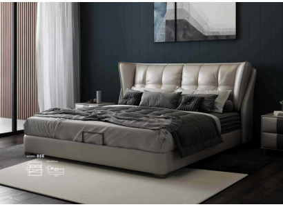 Chambre grise Lits Rembourrage Lit Chesterfield Mobilier Italien