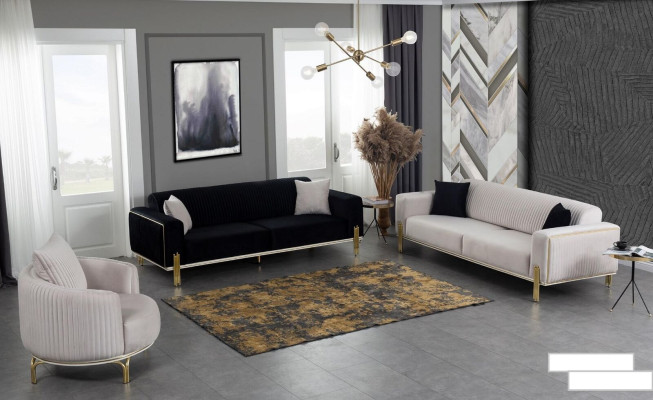 Rond Fauteuil Simple une place Luxe 1 Place Tapisserie Siège Designer Tissu d'ameublement