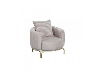 Rond Fauteuil Simple une place Luxe 1 Place Tapisserie Siège Designer Tissu d'ameublement