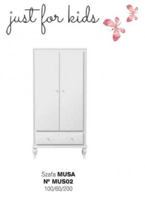 Chambre d'enfants Lit enfant Lit Table de chevet Armoire Bois Meubles Blanc Ensemble 3 pièces