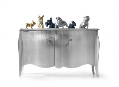 Argent Bahut Commode Buffets Commodes en Bois Mobilier de Luxe Argent