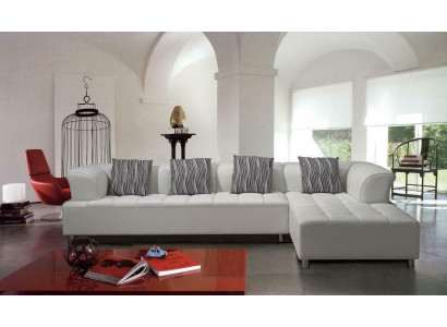 Design rembourrage Canapé Living paysage Canapé d'angle Rembourrage Siège Suite Canapé en forme de L