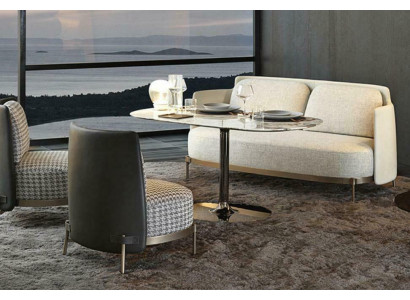 Mobilier design Moderne Siège Relaxant Mobilier de Luxe Paysage de vie Canapé 3 Places Canapés